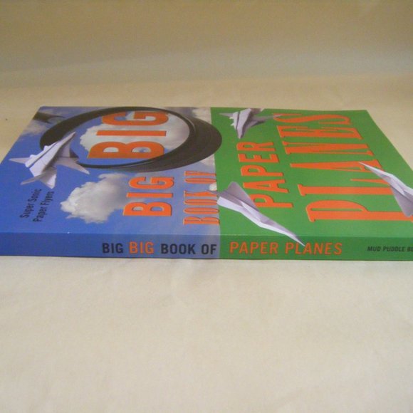 Big Book of Paper Planes Paperback STEM Construction Pilot Airplanes - Picture 3 of 7